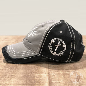 New Life Praise Center Distressed Hat