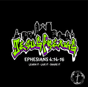 New Life Praise Center LONG Sleeve YOUTH JESUS FREAKS T-shirt